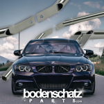 BMW E90/91/92/93 Stainless Steel V-Brace Bars